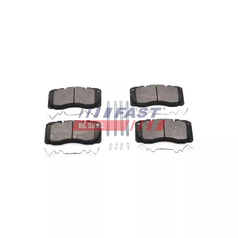 Jeu de 4 plaquettes de frein avant FAST FT29093HD