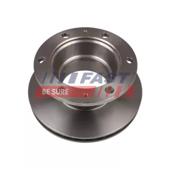 Jeu de 2 disques de frein avant FAST