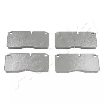 Jeu de 4 plaquettes de frein arrière ASHIKA