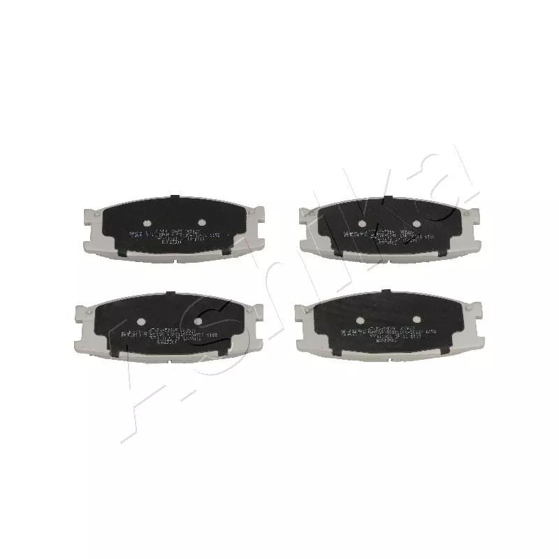 Jeu de 4 plaquettes de frein avant ASHIKA 50-05-586