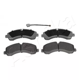 Jeu de 4 plaquettes de frein avant ASHIKA 50-05-526