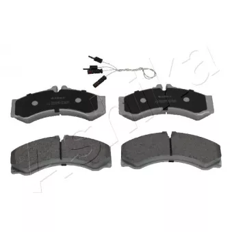 Jeu de 4 plaquettes de frein avant ASHIKA 50-00-0540