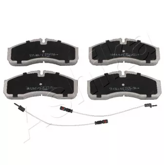 Jeu de 4 plaquettes de frein avant ASHIKA 50-00-0541