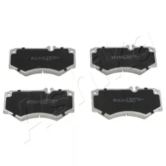 Jeu de 4 plaquettes de frein avant ASHIKA 50-00-0530