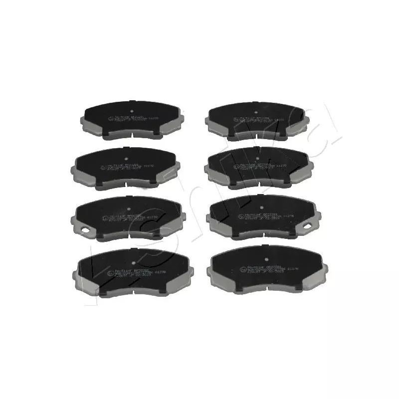 Jeu de 4 plaquettes de frein avant ASHIKA 50-05-511