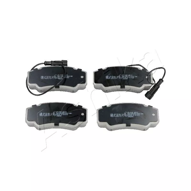 Jeu de 4 plaquettes de frein arrière ASHIKA 51-01-101