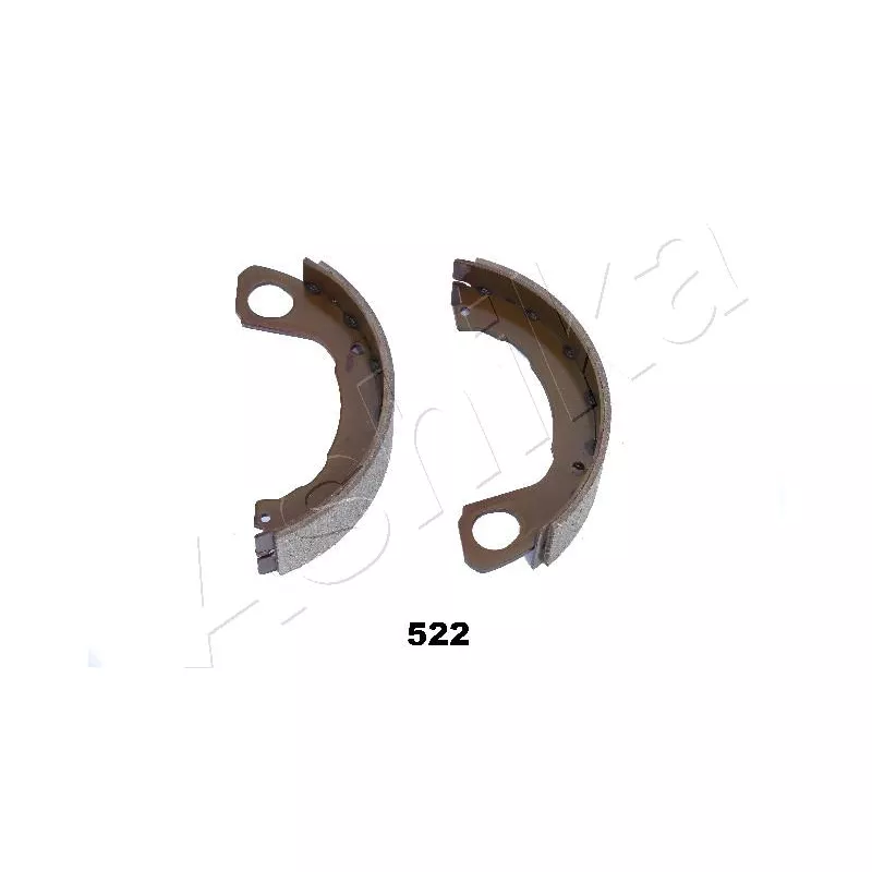 Jeu de mâchoires de frein, frein de stationnement ASHIKA 55-05-522