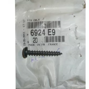 Boulon / goujon de roue OE 6924E9