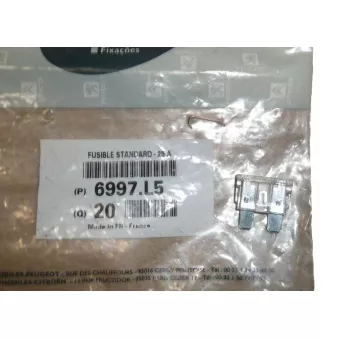 Fusible, Boîtier Fusibles OE 6997L5