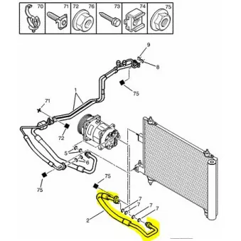 Tuyau De Climatisation OE 6460EC