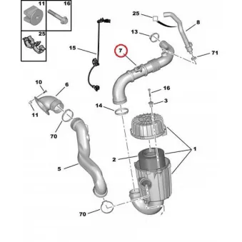 Tuyau D’air OE 143491